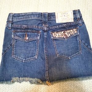 Denim Mini Skirt